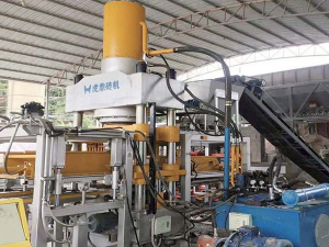 透水磚機(jī) 虎鼎靜壓磚機(jī)生產(chǎn)砂基透水磚壓力大成型速度快